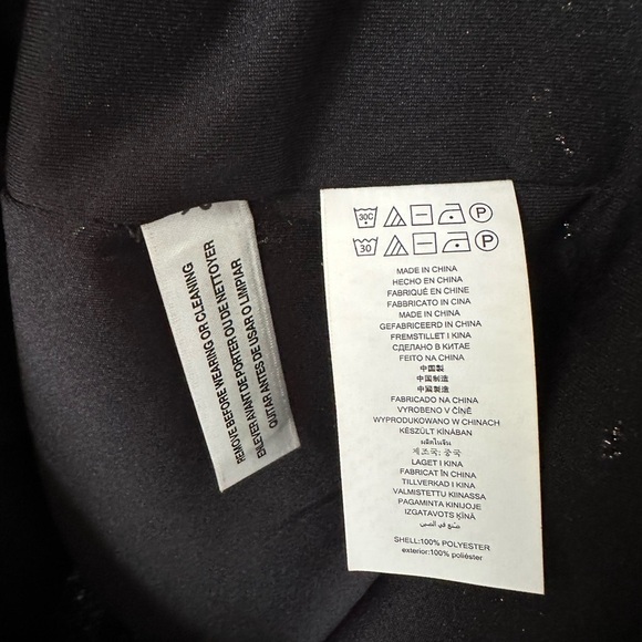 MICHAEL KORS Gold Sequins Long Sleeves Mini Medium Cocktail Dress BNWT - Picture 6 of 8